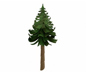 3D Cartoon Tree