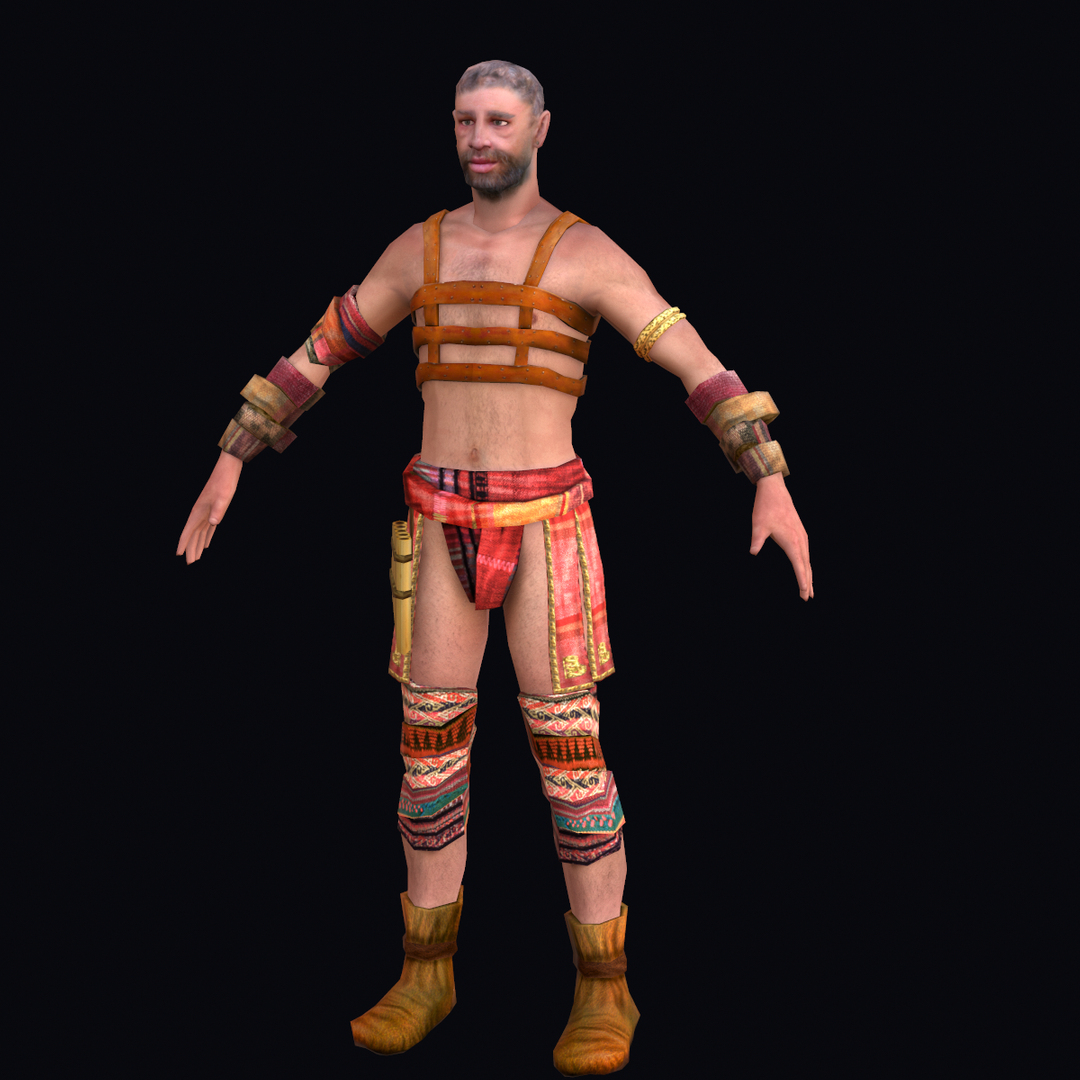 Ancient Slave 3D Model - TurboSquid 1297764