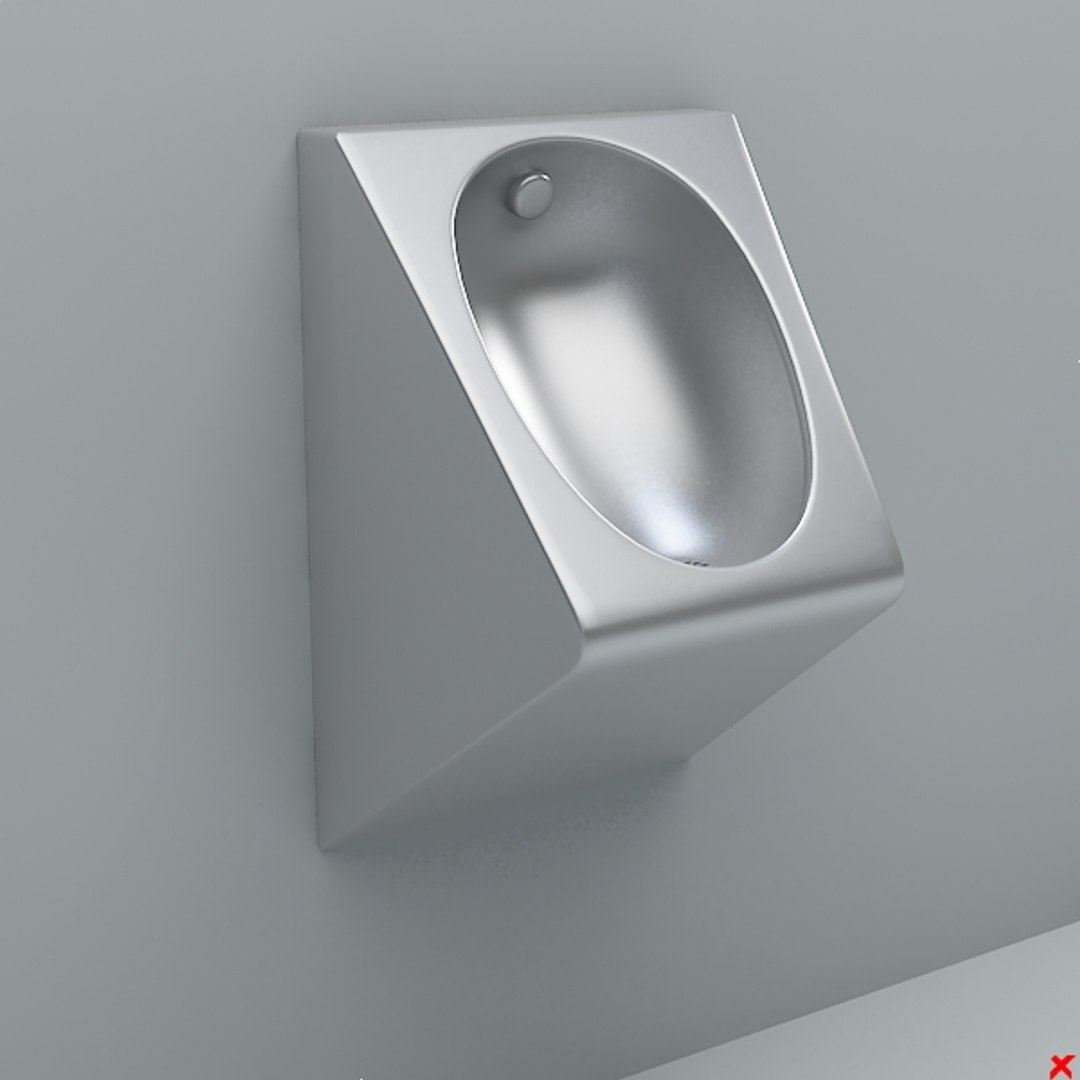 3d urinal model