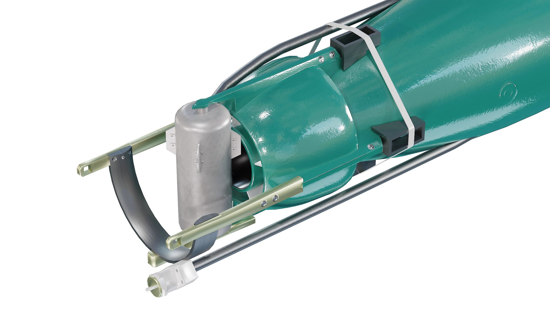 UGST Physicist DeepSea Submarine Torpedo 3D Model TurboSquid 2153635