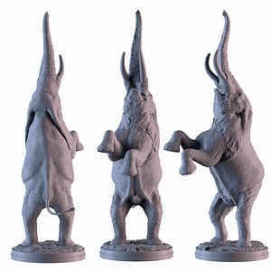 Standing Elephant