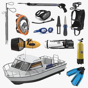 Diving Equipment Collection 2