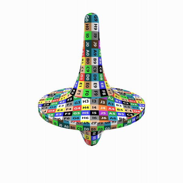 3D metallic spinning model - TurboSquid 1488030