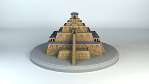 Ziggurat 3D Models for Download | TurboSquid