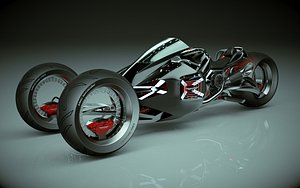 T Bike Three Wheel 03 model