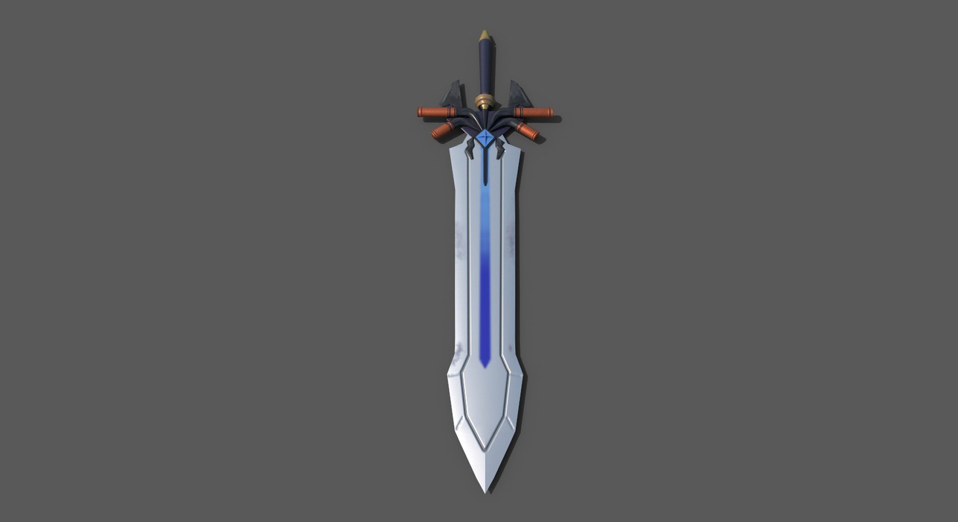 Free Fantasy Sword Weapon 3D Model - TurboSquid 1997671