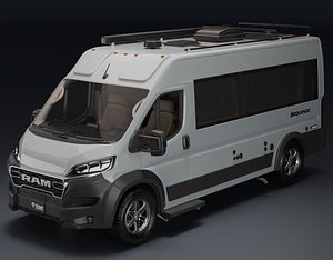 Thor Sequence Camper Vans Silver 2026 3d Model