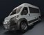 Modello 3D del camper Thor Sequence argento 2026