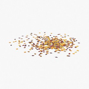 scattered-leaves---pile-1 3D model