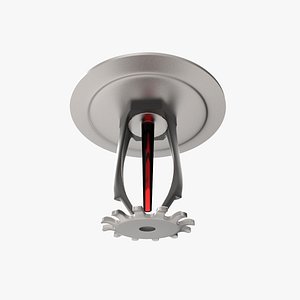 3d model sprinkler elements light