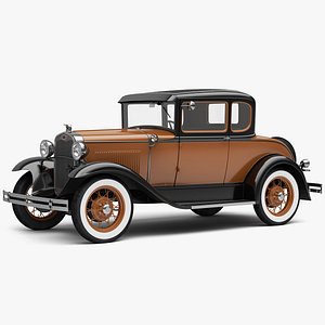 Ford Model A DeLuxe Coupe 1931 Antique Car