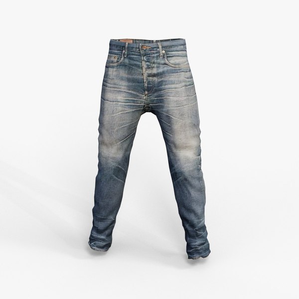 Acre Vorfall, Ereignis Lebensmittelmarkt jeans 3d model Pfeffer Siedler ...