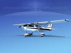 cessna 172 skyhawk 3d model