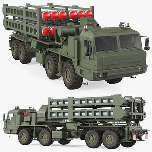 Vityaz S 350E 50R6 Missile Launcher