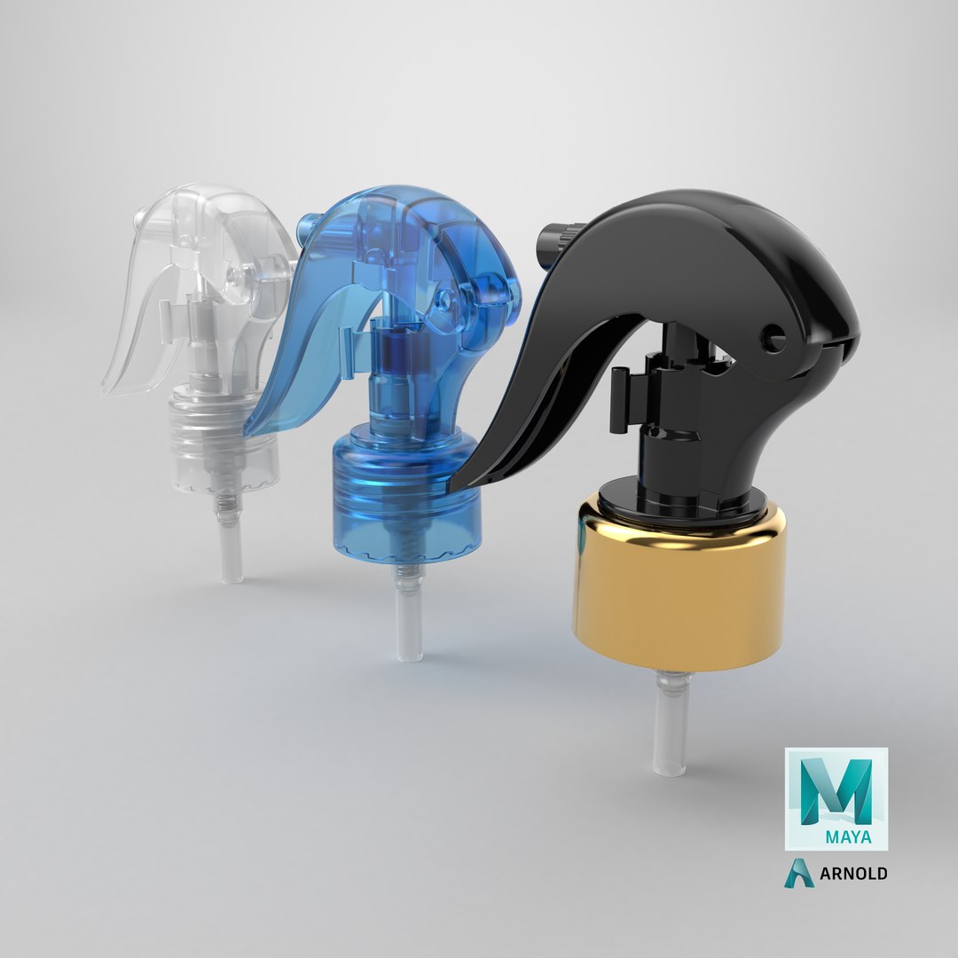 3D Mini Trigger Sprayer Set 01-A https://p.turbosquid.com/ts-thumb/zP/1FEcjo/vl/stemcell_maya_arnold_render/png/1759232918/1920x1080/fit_q87/69b7bae0794b8e44e418a5d38a2db0b782738191/stemcell_maya_arnold_render.jpg