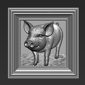 Pig 3D model