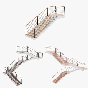 Staircases 3D model