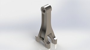 3D fork conrod connecting rod