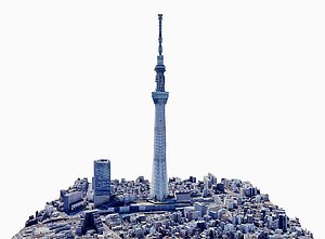 Tokyo Skytree 3D model
