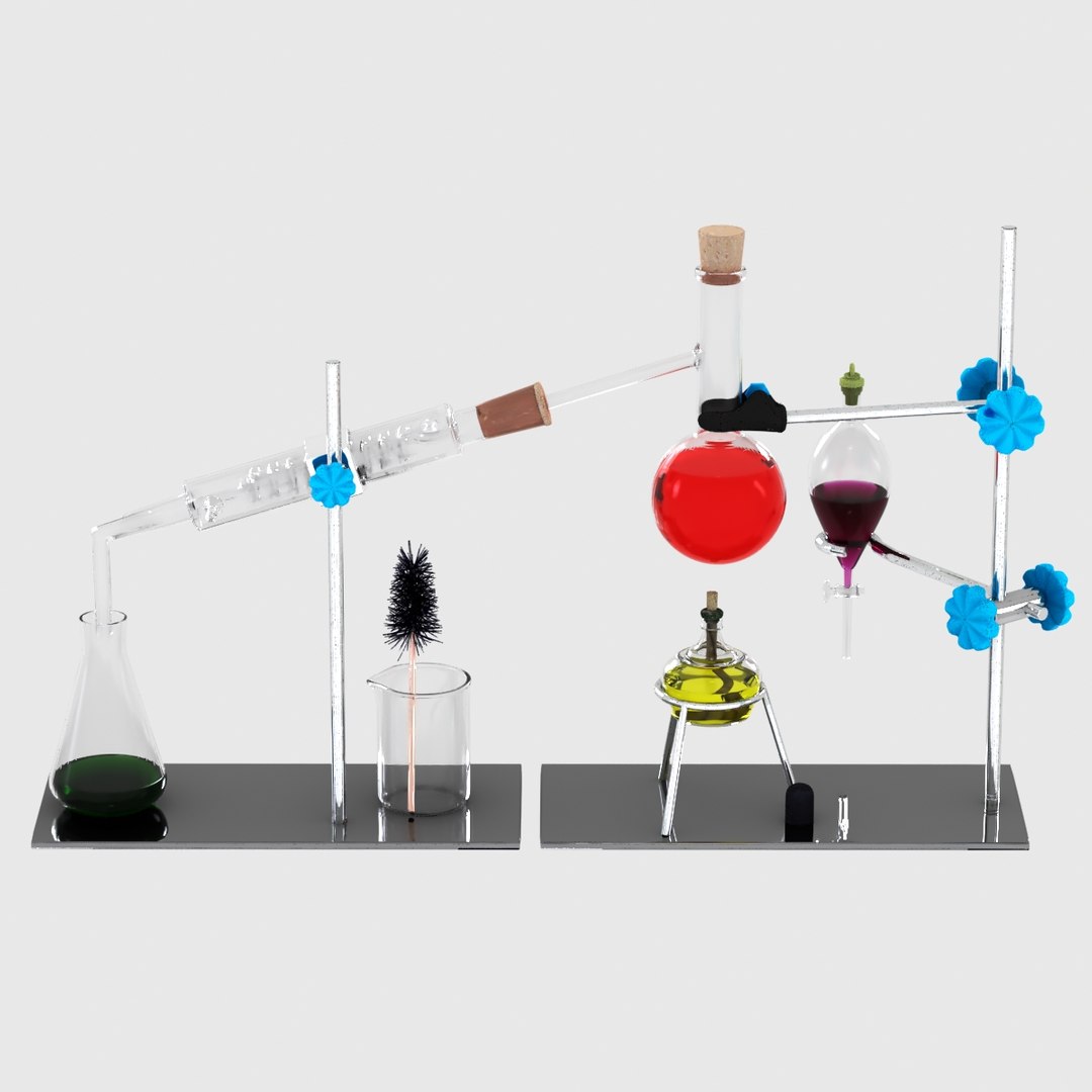 3D Chemistry Laboratory Glassware Condenser - TurboSquid 1916057