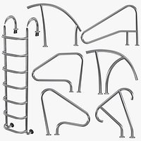 Swimming Pool Hand Rails Collection 2