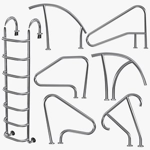 Swimming Pool Hand Rails Collection 2