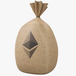 Money Bag v6 Ethereum with Pbr 4K 8K