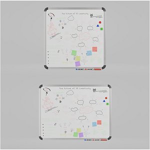 Professional Metal Whiteboard Duo - Customizable Writing Board Set