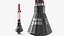 Atlas LV-3B Mercury Capsule with Launch Escape Tower