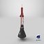 Atlas LV-3B Mercury Capsule with Launch Escape Tower