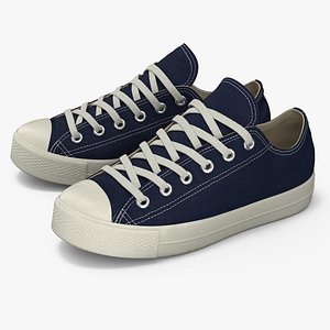 Classic Canvas Sneakers 3D model