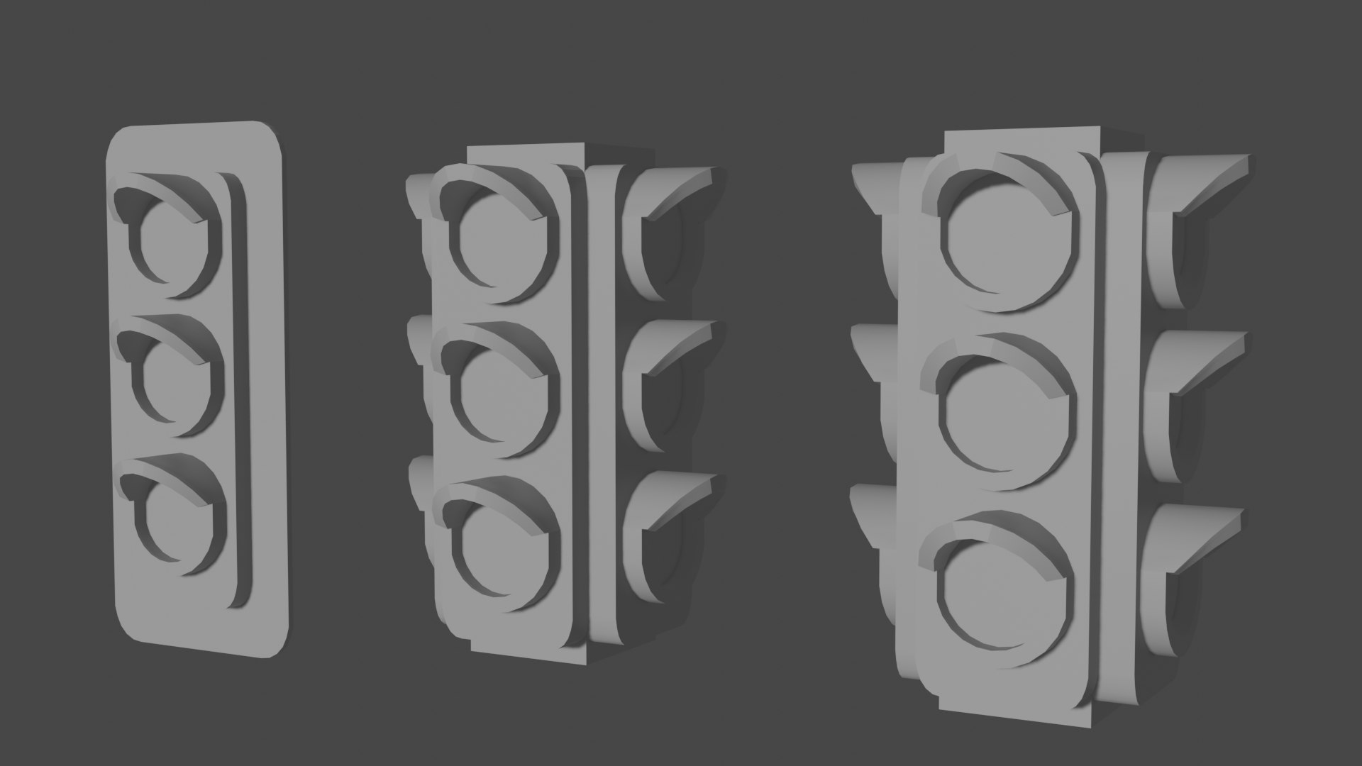 3D Basic Stoplights - TurboSquid 1956643