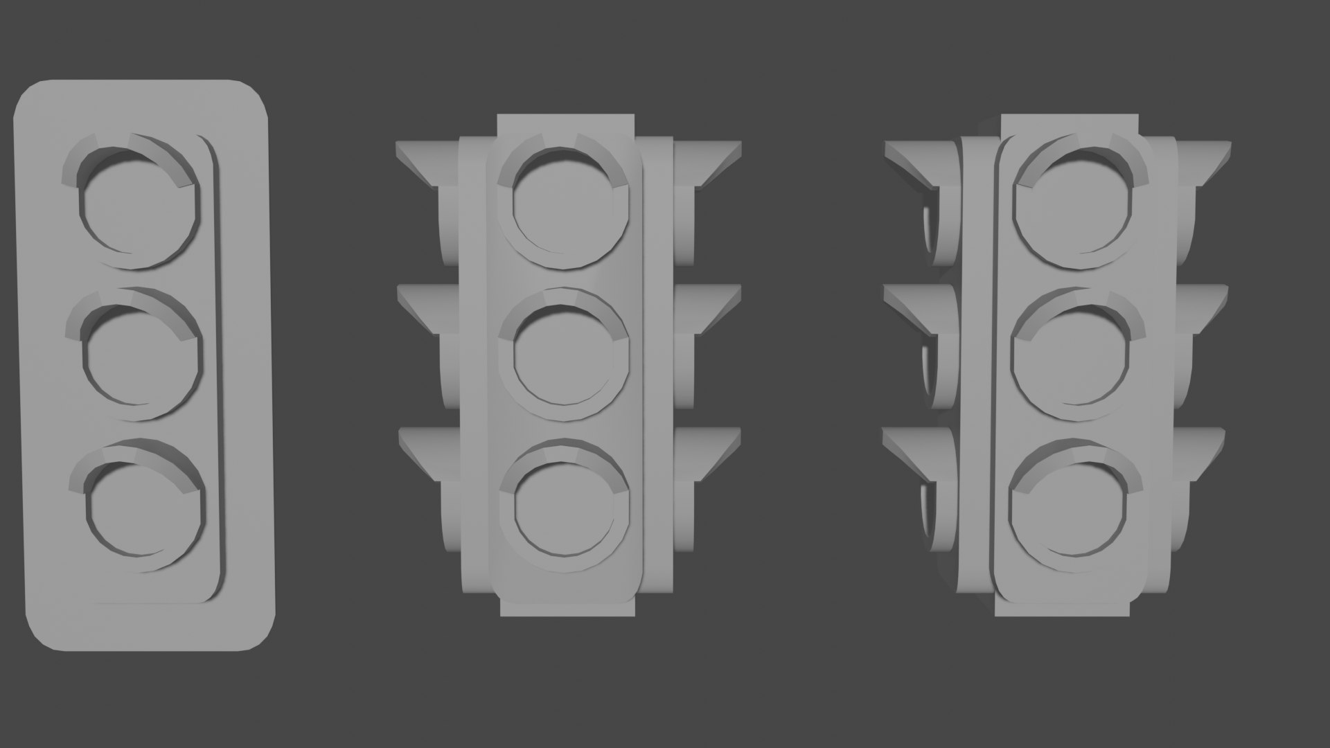 3D Basic Stoplights - TurboSquid 1956643