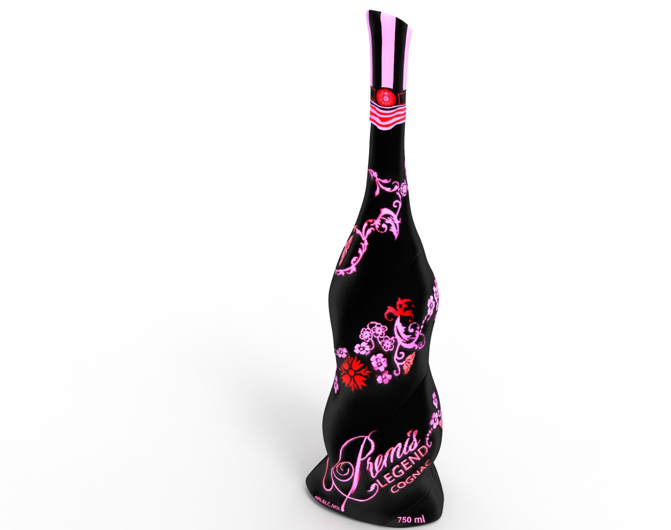 3D Premis cognac bottle with pattern https://p.turbosquid.com/ts-thumb/zP/RWvDom/QS/bottle_9/jpg/1648726329/1920x1080/fit_q87/78b93ef21f73023df31fe098f508e6c426a70e90/bottle_9.jpg