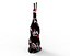 Premis cognac bottle with pattern