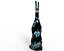 Premis cognac bottle with pattern