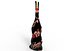 Premis cognac bottle with pattern