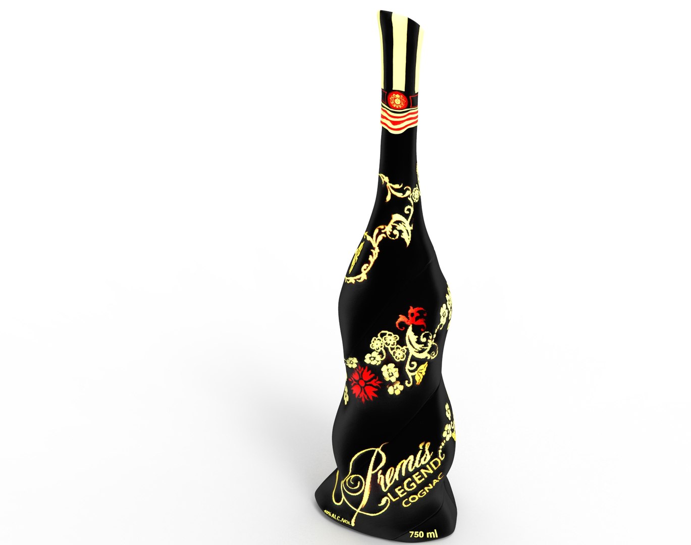 3D Premis cognac bottle with pattern https://p.turbosquid.com/ts-thumb/zP/RWvDom/nu/bottle_11/jpg/1648726333/1920x1080/fit_q87/3aaf9864eeeaaefc3adb6cc84d466a8f15e72f1b/bottle_11.jpg