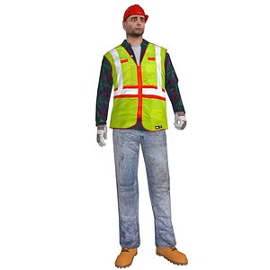 Worker S1 LOD1 Rigged