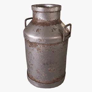 silver rusty 3D model