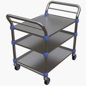 3D model Medical Supply Cart 2 Basic