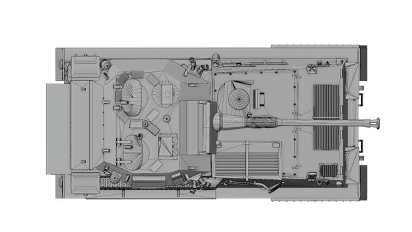 3D Assembly model BRM FV101 Scorpion-90 STL model - TurboSquid 2026241