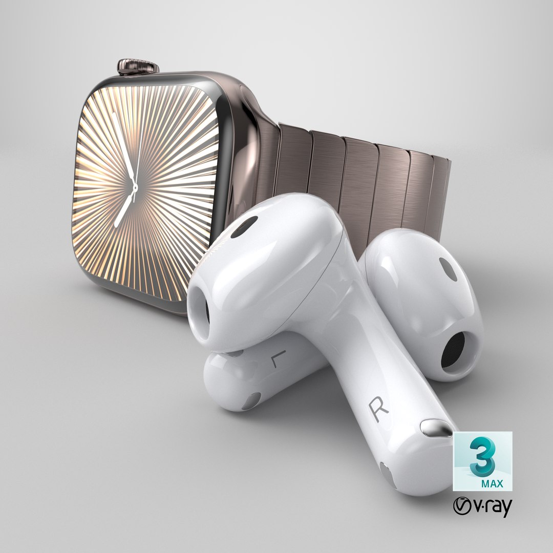 3D Apple Watch 10 Slate Titanium and AirPods 4 https://p.turbosquid.com/ts-thumb/zQ/2xTWmG/7v/stemcell_max_vray_render/png/1733821947/1920x1080/fit_q87/b359bce84d5a8b2f1a726d9e46e40f6c80756362/stemcell_max_vray_render.jpg