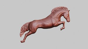 Horse Art CNC- ArtCam 3D model
