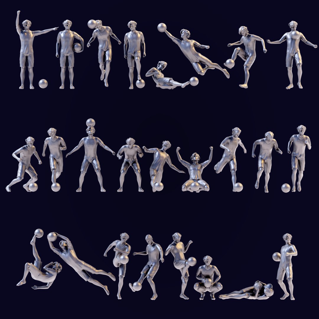 25 Soccer player figures 3D model https://p.turbosquid.com/ts-thumb/zQ/40Wjv1/at/01poses0/png/1786349224/1920x1080/fit_q87/8125a7476af4637499f4113900ace60251543e1d/01poses0.jpg