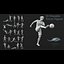 25 Soccer player figures 3D model