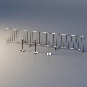 fence 3D model