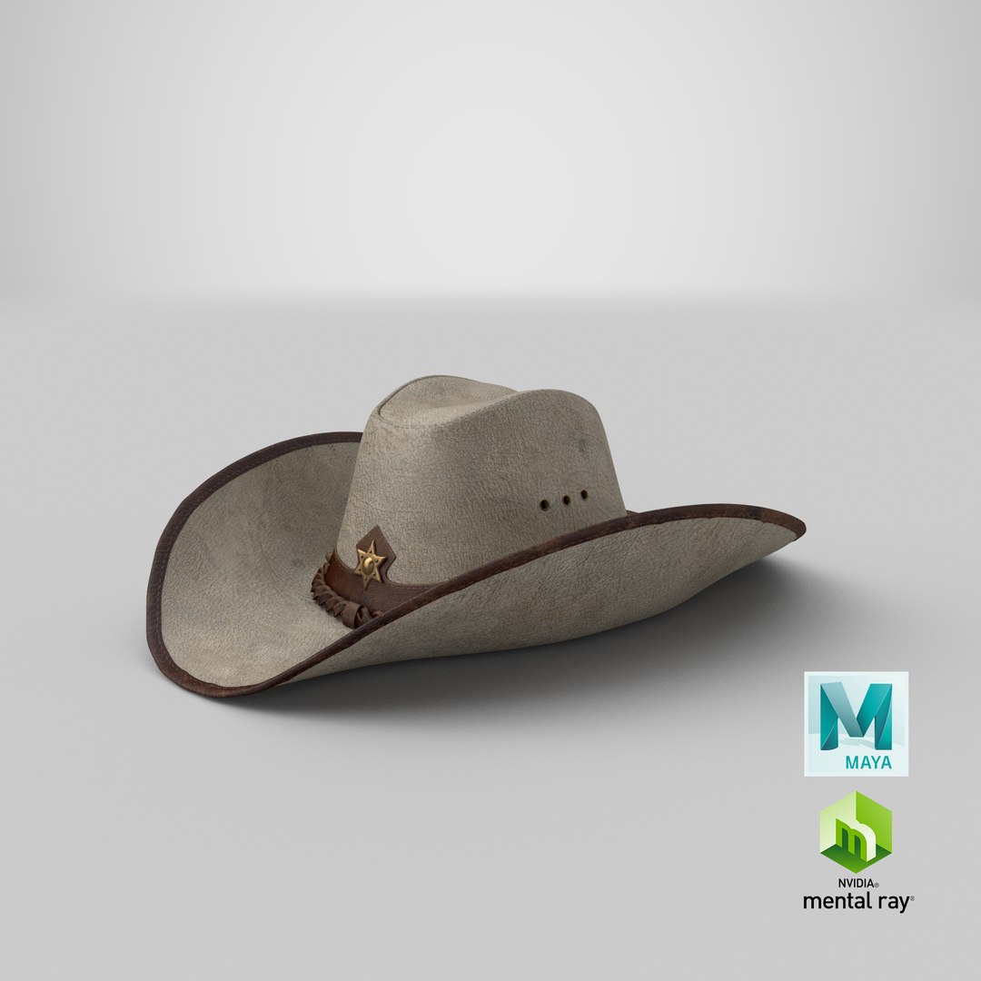 Cowboy Hats And Guns 8K PBR Textures 3D model https://p.turbosquid.com/ts-thumb/zQ/BfstZm/3P/stemcell_maya_mental_ray_render02/jpg/1687440343/1920x1080/fit_q87/4c6bd82d88166dd7b4f5c2b82d005aacfe75db49/stemcell_maya_mental_ray_render02.jpg