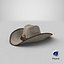 Cappelli da cowboy e pistole Texture 8K PBR