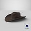 Cappelli da cowboy e pistole Texture 8K PBR